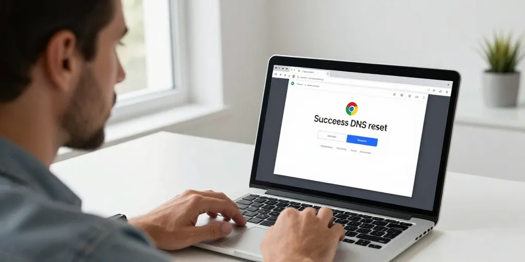 chrome reset dns cache